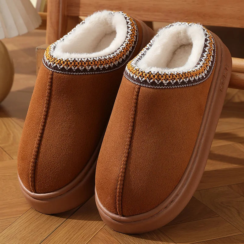 Chaussons Ethniques en Dentelle pour Couples